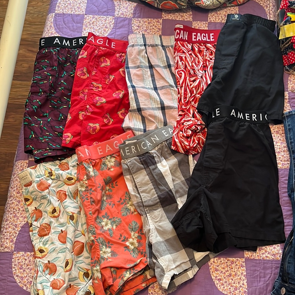Men’s American Eagle Boxer/ 1 US POLO Lot